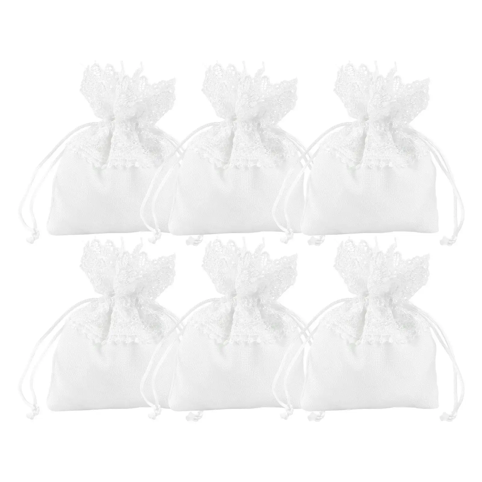 6pcs Wedding Bags Luxury Lace Candy Pouches Romantic Gift Wrapping Boxes Sweets Wrapping Bag Party Accessories
6pcs Wedding Bags Luxury Lace Candy Pouches Romantic Gift Wrapping Boxes Sweets Wrapping Bag Party Accessories