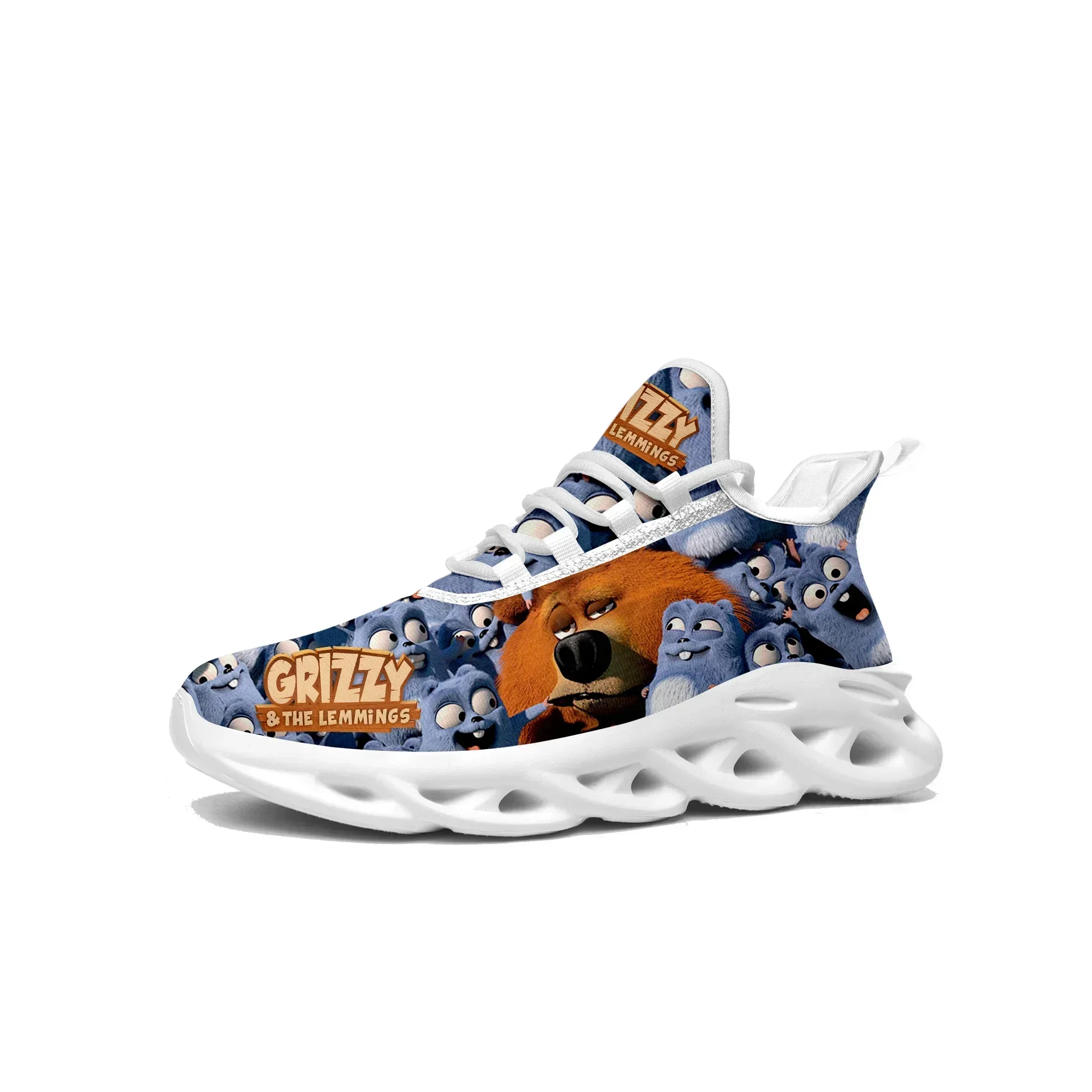 Grizzly and The Lemmings Flats Sneakers Men Women Teenager Sports Running Shoe High Quality Cartoon Custom Lace Up Mesh Footwear
Grizzly and The Lemmings Flats Sneakers Men Women Teenager Sports Running Shoe High Quality Cartoon Custom Lace Up Mesh Footwear