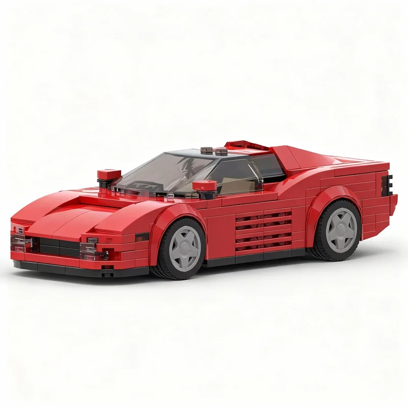 283pcs MOC Ferrariesd Testarossa City Champions Model Building Blocks Construction Toy Christmas Gifts DIY Creative Idea Brick
283pcs MOC Ferrariesd Testarossa City Champions Model Building Blocks Construction Toy Christmas Gifts DIY Creative Idea Brick