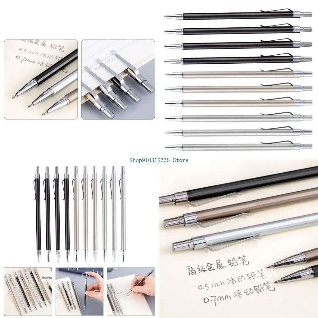 10pcs Механический автоматический карандаш Механический карандаш 0,5 или 0,7 Автоматическое составление карандаша для маркировки
10pcs Механический автоматический карандаш Механический карандаш 0,5 или 0,7 Автоматическое составление карандаша для маркировки