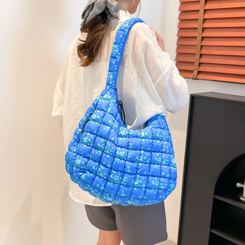 Women Quilted Cloud Tote Bag Lightweight Puffer Bubble Hobo Handbags Puffy Carryall Hobo Shoulder Bag Work Travel Crossbody Bags
Women Quilted Cloud Tote Bag Lightweight Puffer Bubble Hobo Handbags Puffy Carryall Hobo Shoulder Bag Work Travel Crossbody Bags