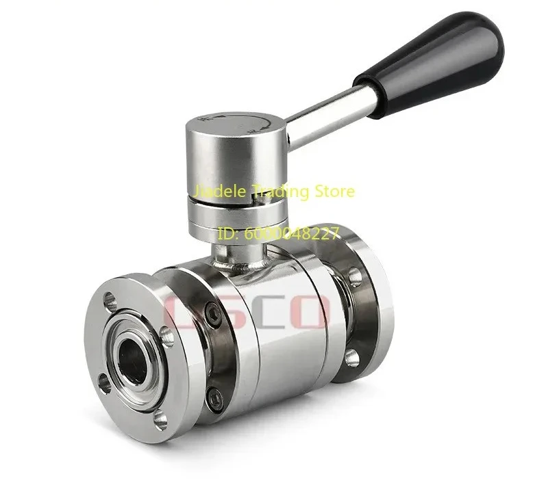GU type loose flange series manual ultra-high vacuum pressure ball valve 16F-DN150
GU type loose flange series manual ultra-high vacuum pressure ball valve 16F-DN150