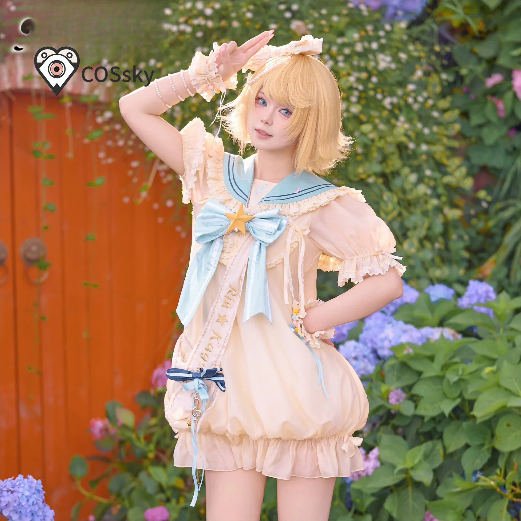 Rin Len Uniform Outfits Anime Miku Cosplay Costume New Sailor Dress Cos women dress everyday people Lolita uniform Halloween JK
Rin Len Uniform Outfits Anime Miku Cosplay Costume New Sailor Dress Cos women dress everyday people Lolita uniform Halloween JK
