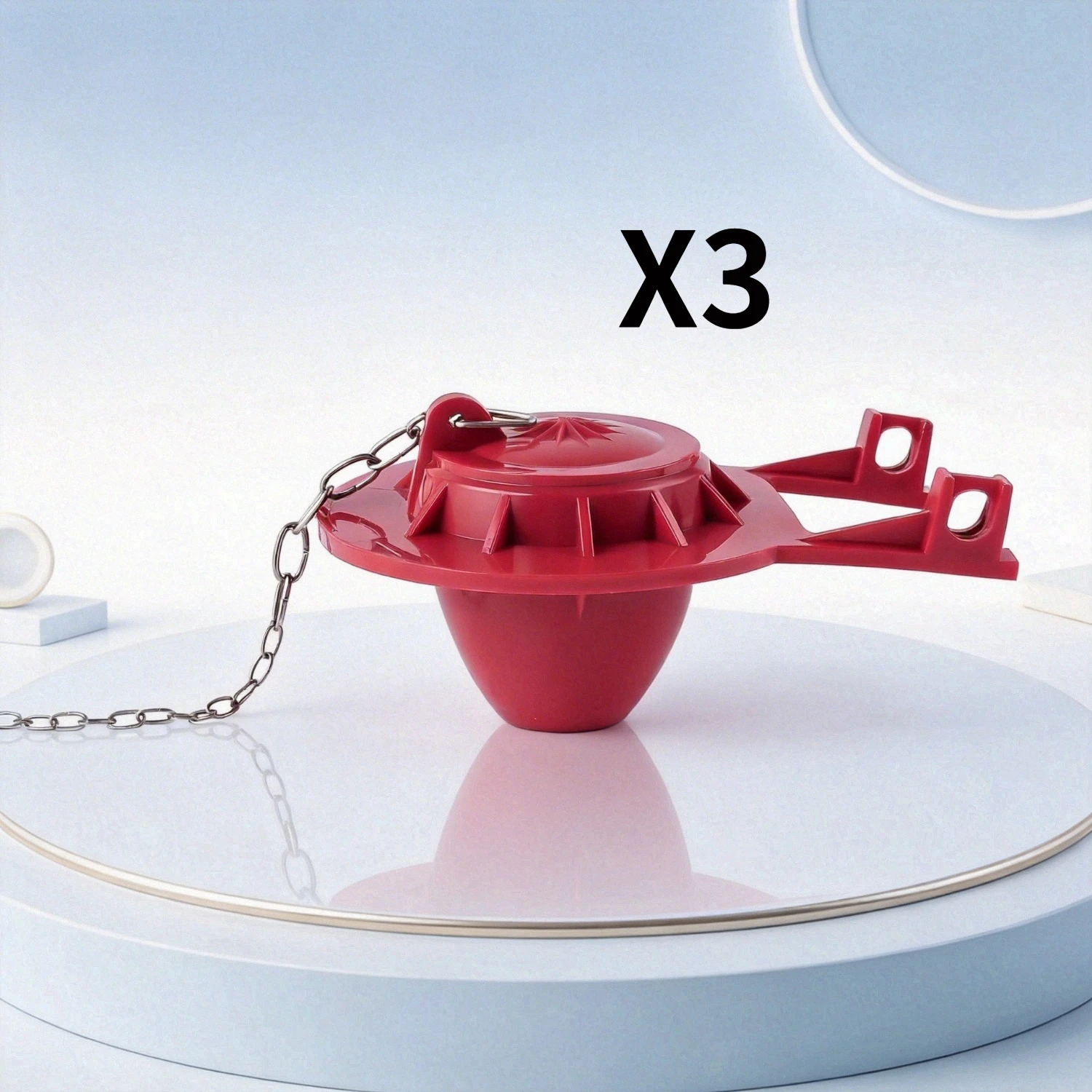 2 Inch Toilet Flapper Replacement Flush Valve Compatible with American Standard Includes Stainless Steel Chain Red Color 3 Pack
2 Inch Toilet Flapper Replacement Flush Valve Compatible with American Standard Includes Stainless Steel Chain Red Color 3 Pack