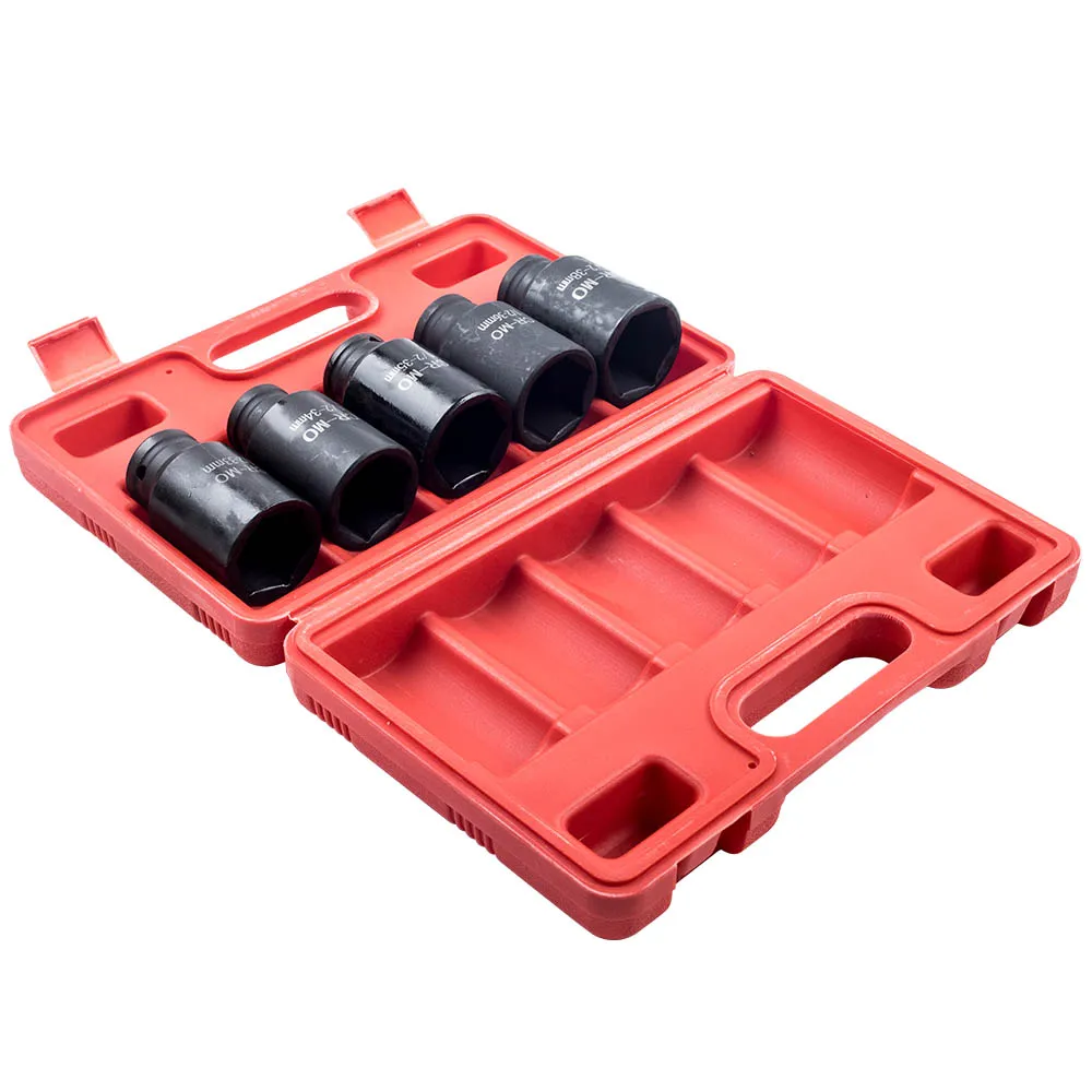 Deep Impact Sockets Wheel Spindle Axle Nut Remover Installer Tool 1/2'' Drive
Deep Impact Sockets Wheel Spindle Axle Nut Remover Installer Tool 1/2'' Drive