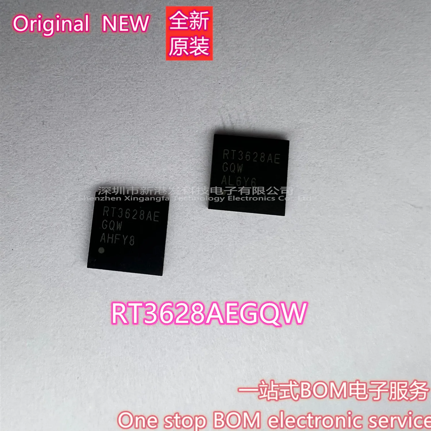 RT3628AEGQW Triple Channel PWM Controller for IMVP8 Mobile CPU Core Power Supply QFN Original goods 5pcs/lot
RT3628AEGQW Triple Channel PWM Controller for IMVP8 Mobile CPU Core Power Supply QFN Original goods 5pcs/lot