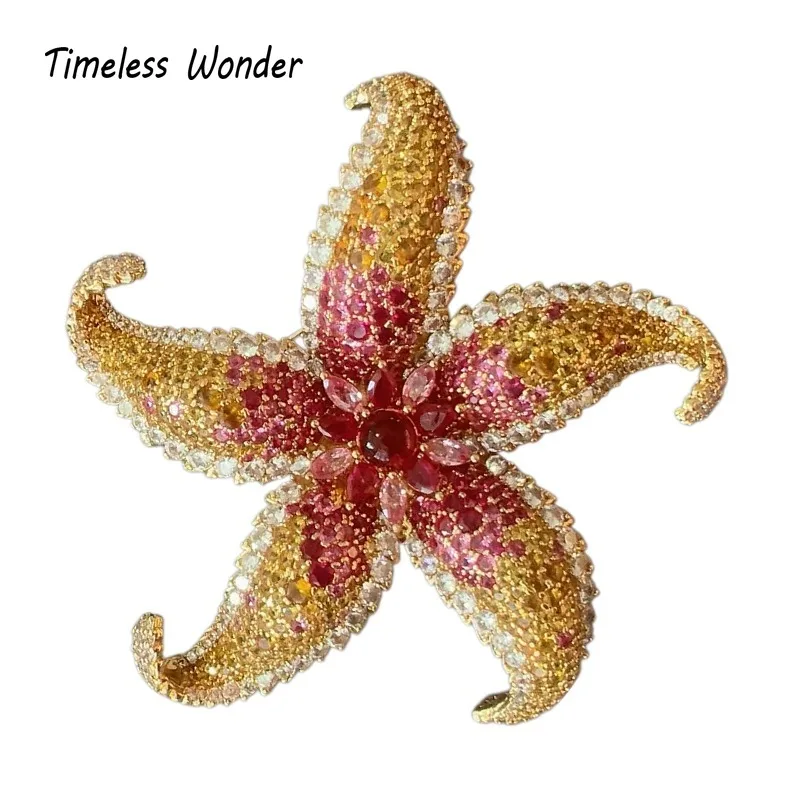Timeless Wonder Fancy Crystal Zircon Star Brooch Pins Women Designer Jewelry Runway Top Rare Classy Gift Mix Sweet 7523
Timeless Wonder Fancy Crystal Zircon Star Brooch Pins Women Designer Jewelry Runway Top Rare Classy Gift Mix Sweet 7523