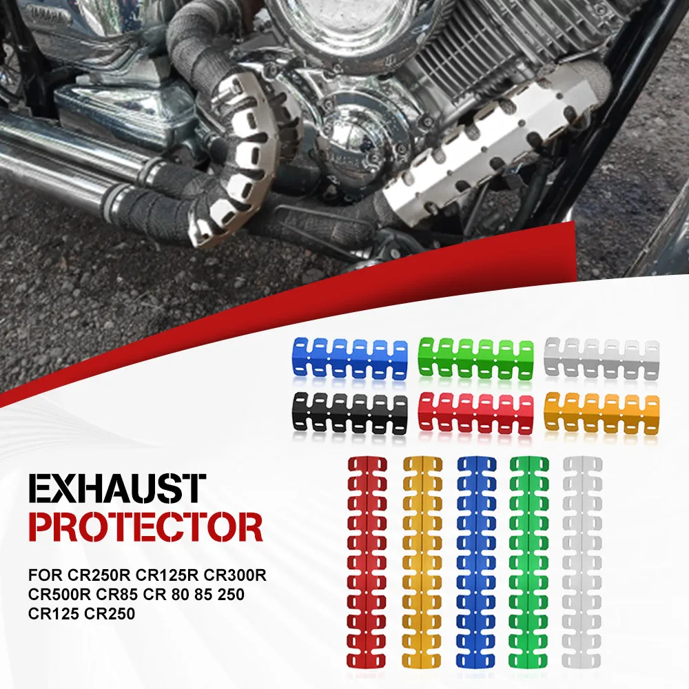Exhaust Shield Muffler Pipe Protector Cover Heat Shield For HONDA CR250R CR125R CR300R CR500R CR85 CR 80 85 250 CR125 CR250
Exhaust Shield Muffler Pipe Protector Cover Heat Shield For HONDA CR250R CR125R CR300R CR500R CR85 CR 80 85 250 CR125 CR250