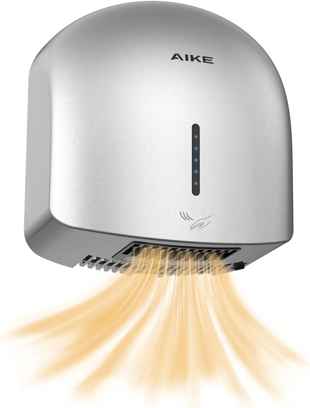 GentleAir Warm Hand Dryer,Low Noise Perfect for Home Bathrooms,Silver Cover AC110V-130V,Model AK2637
GentleAir Warm Hand Dryer,Low Noise Perfect for Home Bathrooms,Silver Cover AC110V-130V,Model AK2637