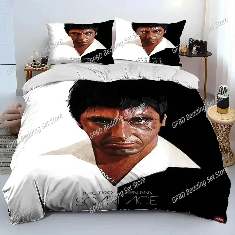 3D Print Movie Scarface Tony 3D Duvet Cover Bedding Set Comforter Linen Pillowcases Home Decor Single Double Twin King Queen
3D Print Movie Scarface Tony 3D Duvet Cover Bedding Set Comforter Linen Pillowcases Home Decor Single Double Twin King Queen