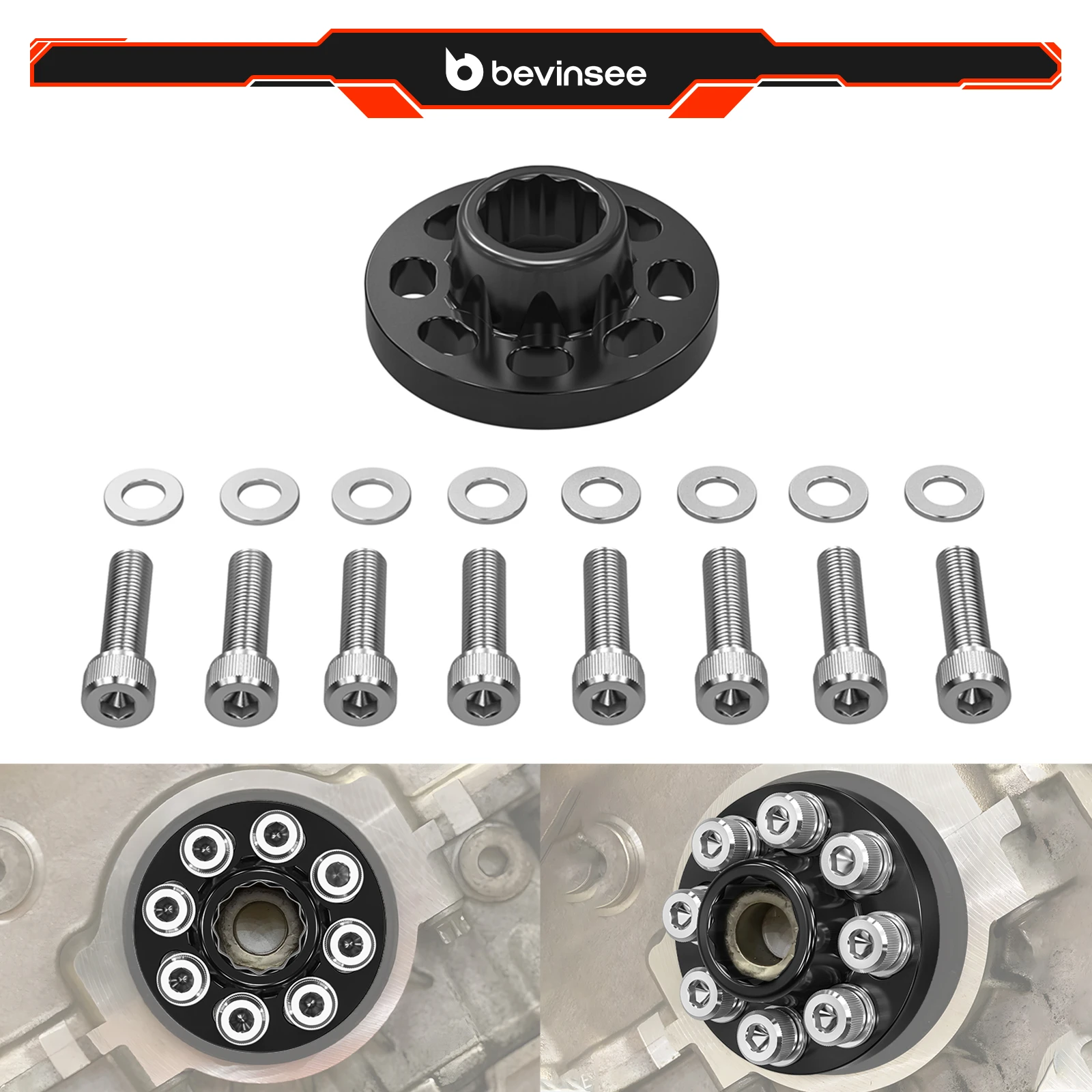 For BMW N55 S55 Crank Hub Bolt Capture Kit, for BMW E92 E90 E93 E82 F11 F10 F20 F22 F30,X5 E70,M3 F80,M4 F82,M2 Competition F87
For BMW N55 S55 Crank Hub Bolt Capture Kit, for BMW E92 E90 E93 E82 F11 F10 F20 F22 F30,X5 E70,M3 F80,M4 F82,M2 Competition F87