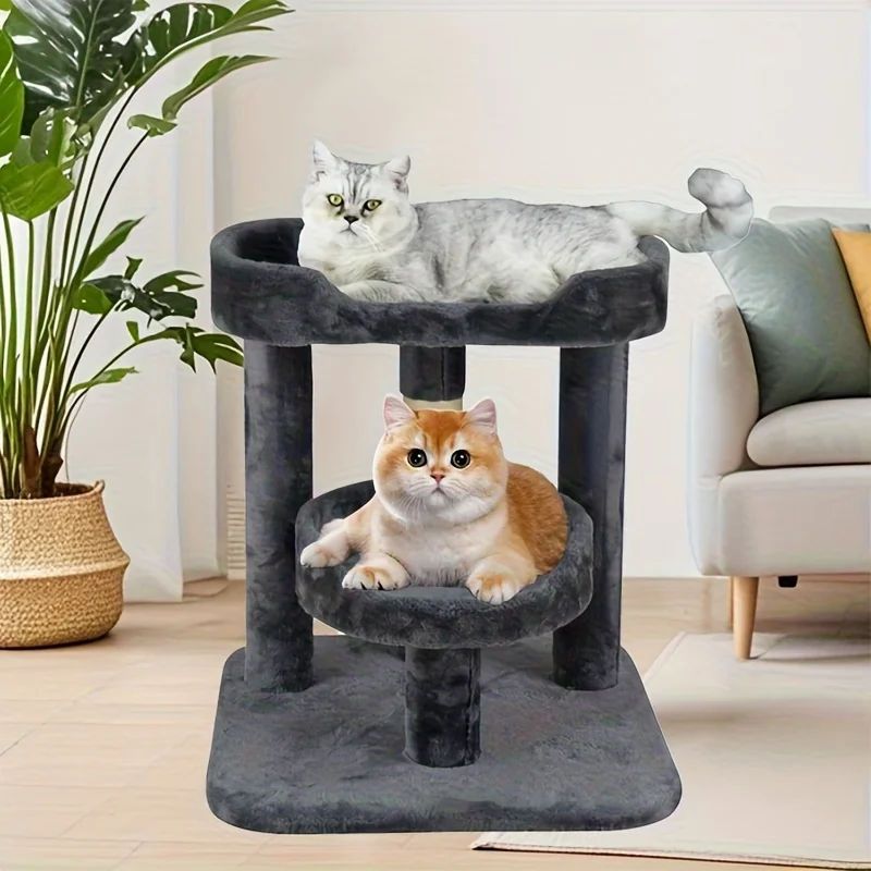 Baohe - 23" Tall Cat Tree Tower With Cat Condos - Large Cat Tree - Cat Tower For Indoor Cats - Play Scratch Hide Climb Activity Furniture With Toy
Baohe - 23" Tall Cat Tree Tower With Cat Condos - Large Cat Tree - Cat Tower For Indoor Cats - Play Scratch Hide Climb Activity Furniture With Toy