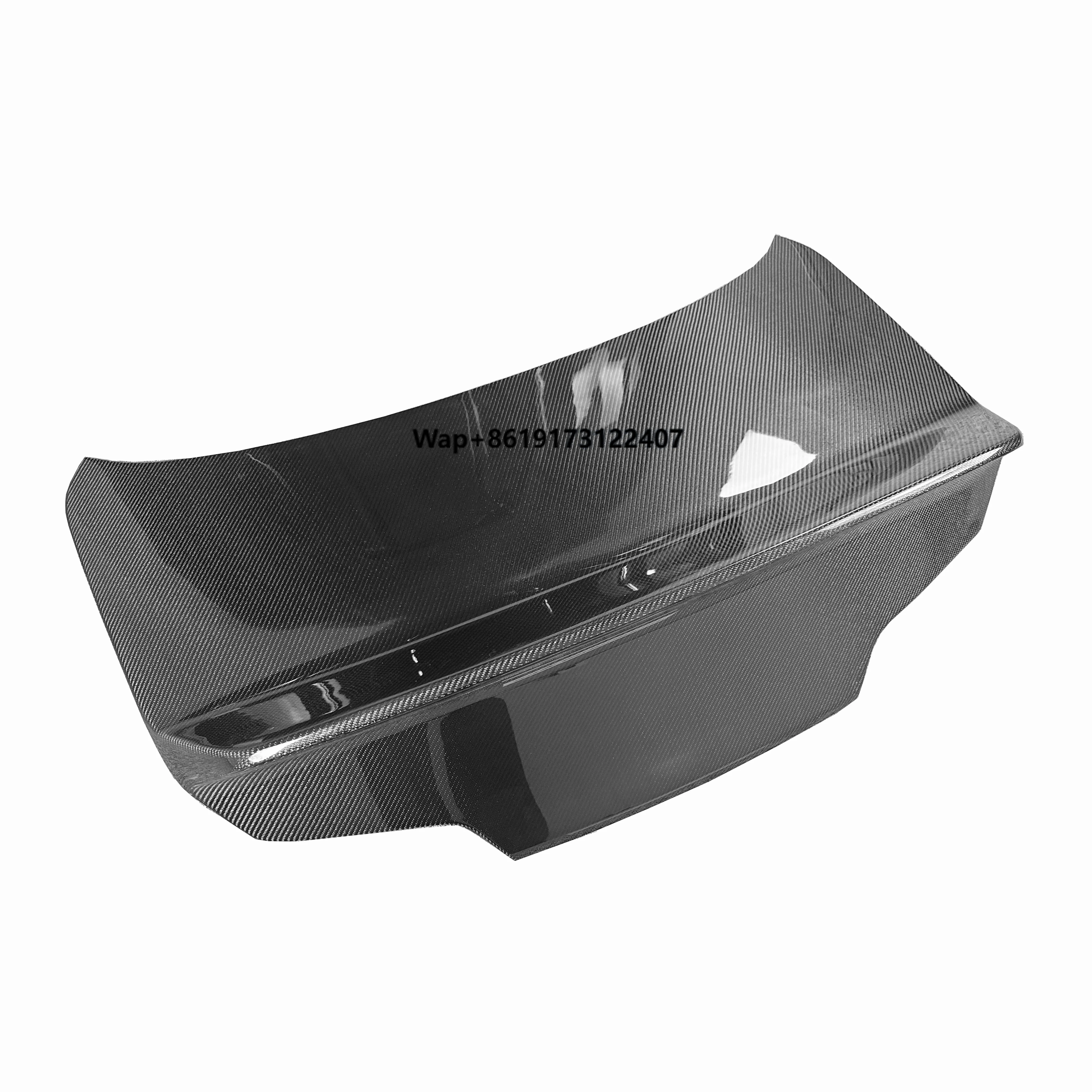 Duck Tail Style Carbon Fiber Rear Trunk for G35 Coupe Boot Lid
Duck Tail Style Carbon Fiber Rear Trunk for G35 Coupe Boot Lid