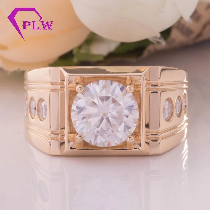 Provence 18/14/10K Solid Gold DEF VVS Moissanite Man Ring Thick Band Party Anniversary Customized Gift
Provence 18/14/10K Solid Gold DEF VVS Moissanite Man Ring Thick Band Party Anniversary Customized Gift