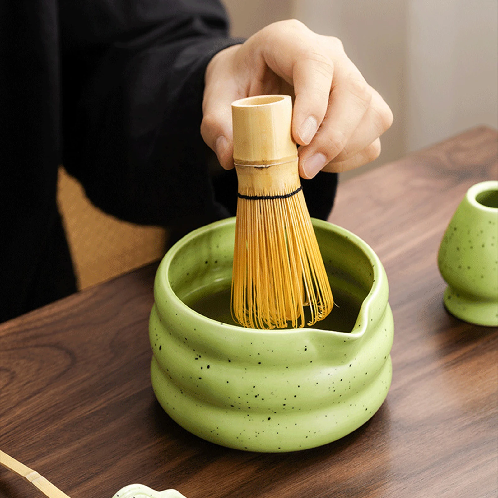 Чайный сервиз Matcha, простая керамическая полосатая миска для рта, подставка для чая, набор чайных чашек, чайная комната, магазин чая с молоком, инструменты Matcha, кухонные аксессуары
Чайный сервиз Matcha, простая керамическая полосатая миска для рта, подставка для чая, набор чайных чашек, чайная комната, магазин чая с молоком, инструменты Matcha, кухонные аксессуары