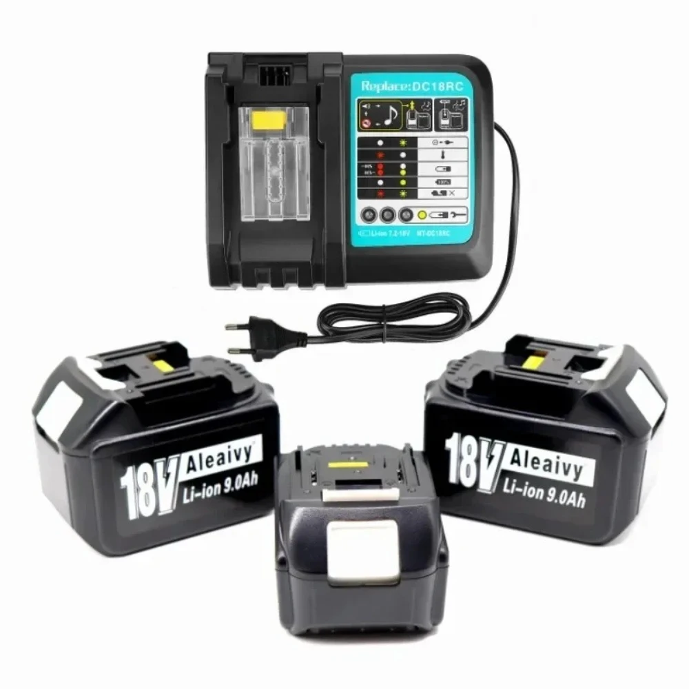 Original 18V 9000mAh BL1830 Battery for Makita BL1860/BL1850/BL1840 - 18650 Li-ion Replacement.
Original 18V 9000mAh BL1830 Battery for Makita BL1860/BL1850/BL1840 - 18650 Li-ion Replacement.