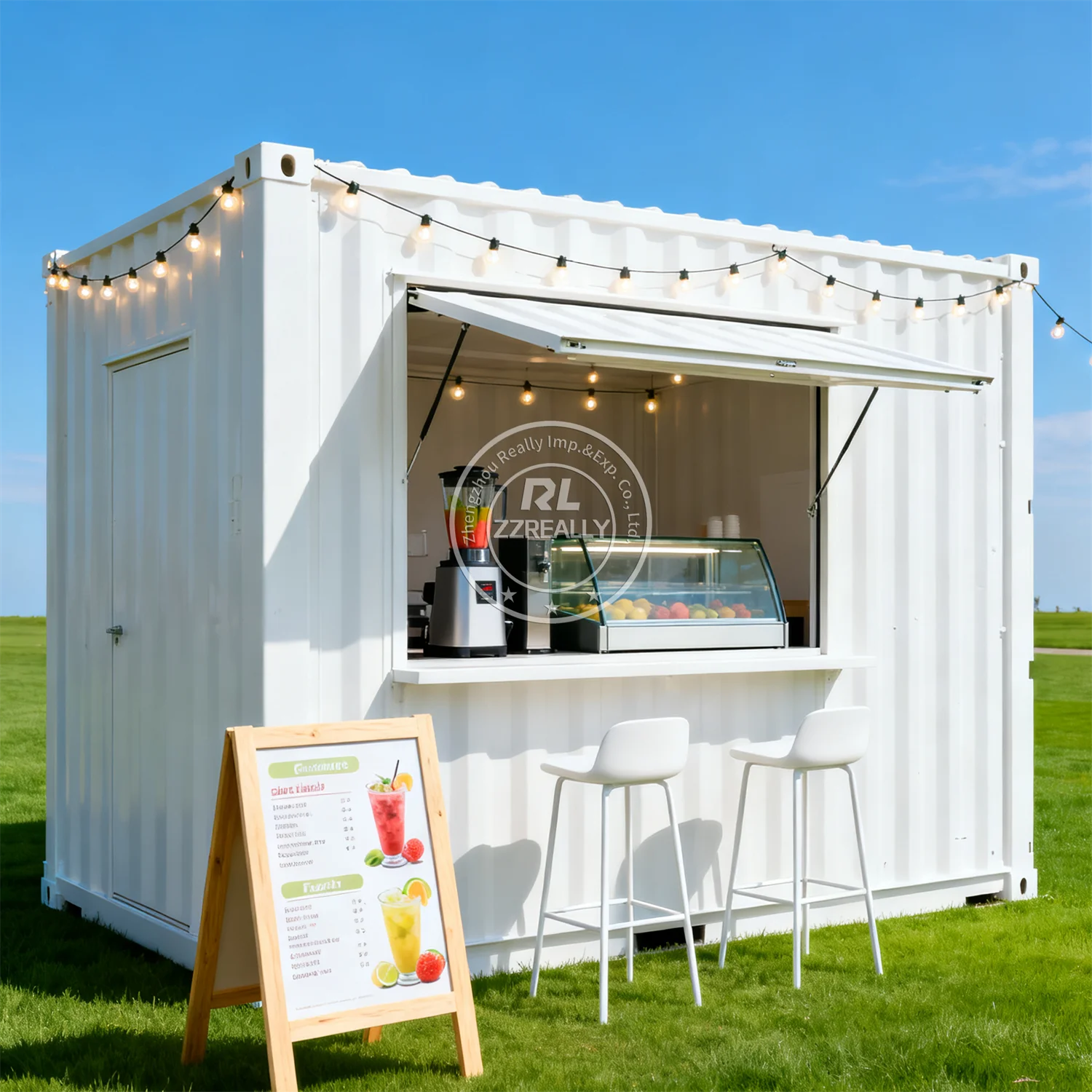 Prefabricated Container Restaurant Use Delicious Juicy Gourmet Hot Dog And BBQ Outdoor Kitchen Modular Container Bar
Prefabricated Container Restaurant Use Delicious Juicy Gourmet Hot Dog And BBQ Outdoor Kitchen Modular Container Bar