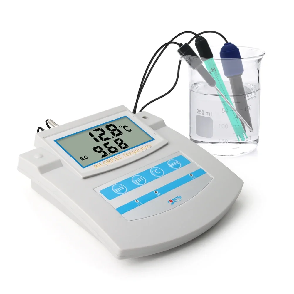 6In1 Water Quality Benchtop Digital PH ORP TDS EC CF Temperature Meter For Swimming Pool Aquarium Laboratory Probe Test
6In1 Water Quality Benchtop Digital PH ORP TDS EC CF Temperature Meter For Swimming Pool Aquarium Laboratory Probe Test