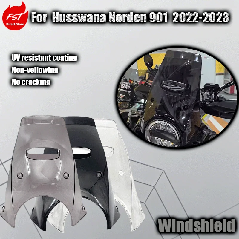 For Husswana Norden 901 2022 2023 Modified Motorcycle Windshield Spoiler
For Husswana Norden 901 2022 2023 Modified Motorcycle Windshield Spoiler