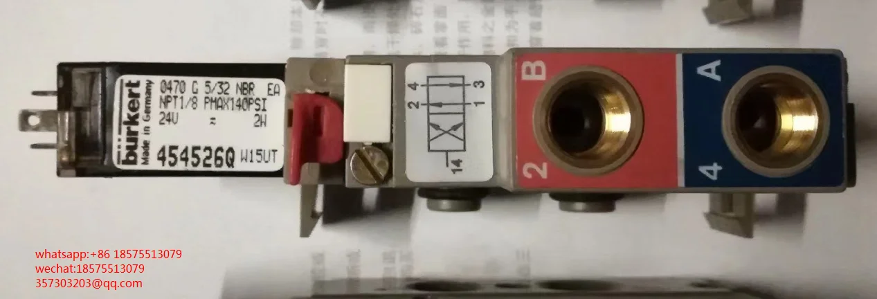 1 шт., электромагнитный клапан для BURKERT 0470G 5/32 NBR EA 454526Q, рабочее напряжение, 24 Вольта переменного/постоянного тока, универсальный
1 шт., электромагнитный клапан для BURKERT 0470G 5/32 NBR EA 454526Q, рабочее напряжение, 24 Вольта переменного/постоянного тока, универсальный