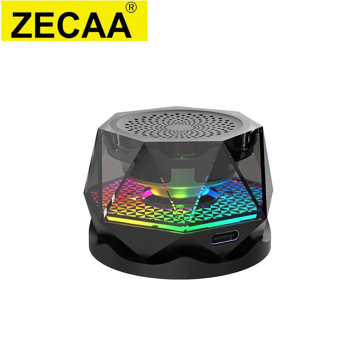 ZECAA Portable Mini Bluetooth Speaker Magnetic Wireless Bluetooth Speaker Box With RGB Color Light And Phone Holder Function
ZECAA Portable Mini Bluetooth Speaker Magnetic Wireless Bluetooth Speaker Box With RGB Color Light And Phone Holder Function
