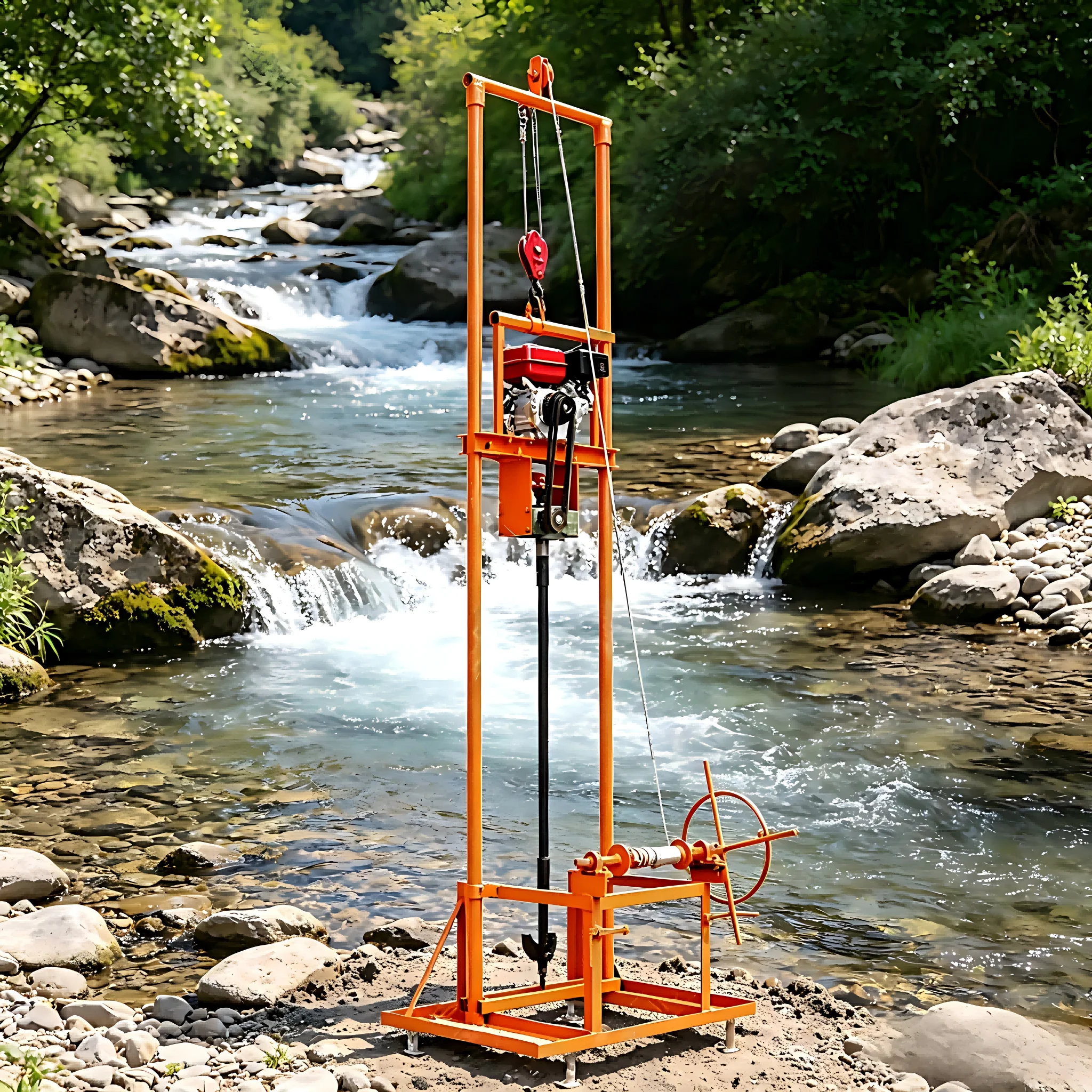Customized Petrol Diesel Dual Power Farm Drilling Machine – Hot-selling Gantry Water Well Drilling Rig
Customized Petrol Diesel Dual Power Farm Drilling Machine – Hot-selling Gantry Water Well Drilling Rig