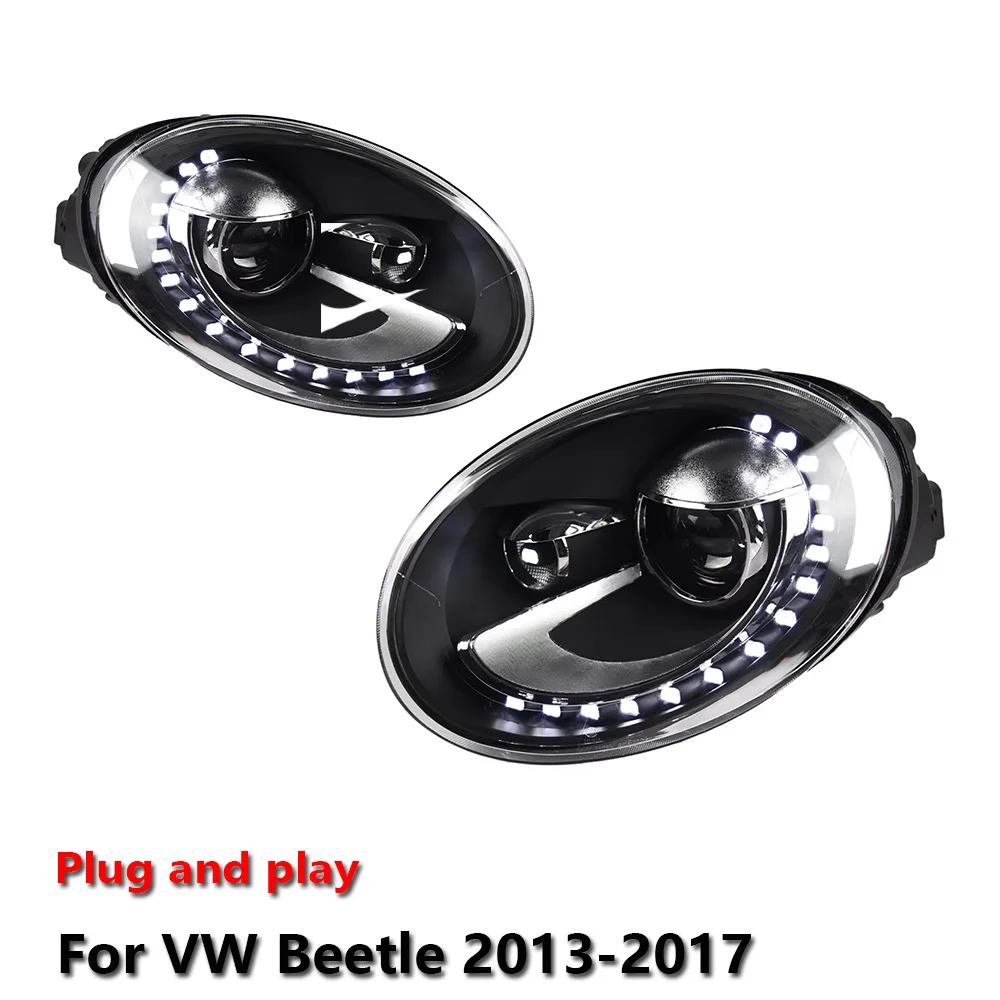 Car LED Upgrade Headlight Accessories For VW Beetle 2013-2017 DRL Brake Turn Signal Lamp Plug and Play
Car LED Upgrade Headlight Accessories For VW Beetle 2013-2017 DRL Brake Turn Signal Lamp Plug and Play