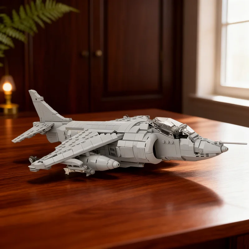 1001pcs MOC Sea Harrier FRS1 Creator Expert Model Building Blocks Construction Christmas Gifts Toy Creative DIY Idea Education
1001pcs MOC Sea Harrier FRS1 Creator Expert Model Building Blocks Construction Christmas Gifts Toy Creative DIY Idea Education