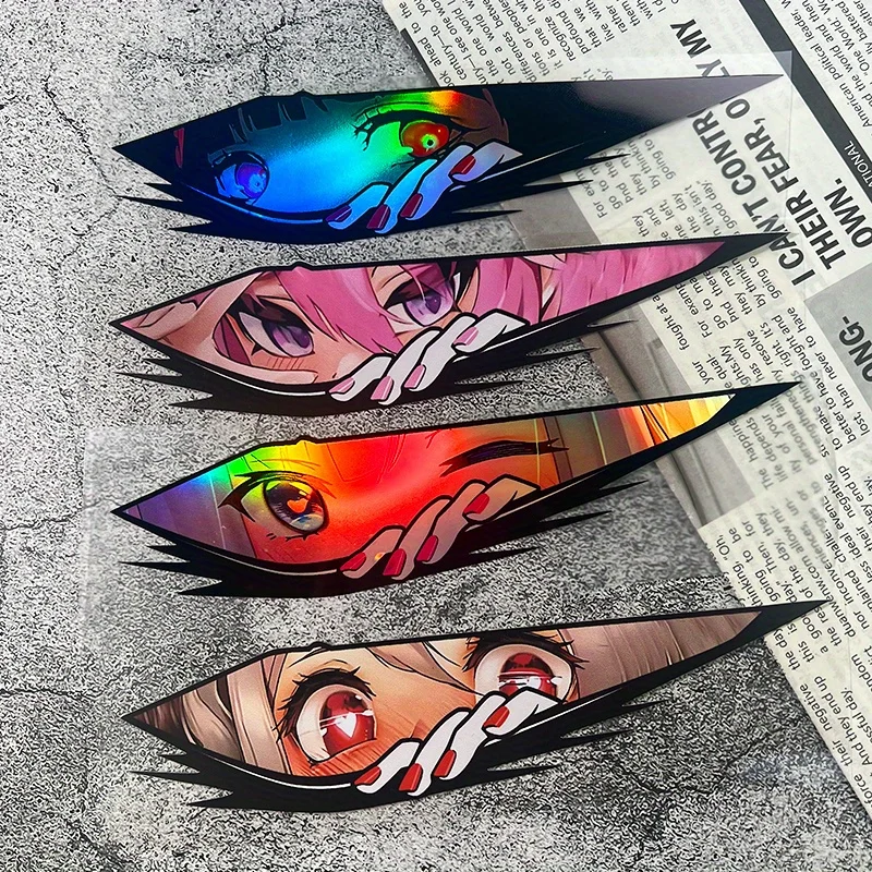 Красочные наклейки с персонажами аниме Peeking" — подходят для применения на автомобильные бамперы, боконах багажа, передних части шлема для коньков.
Красочные наклейки с персонажами аниме Peeking" — подходят для применения на автомобильные бамперы, боконах багажа, передних части шлема для коньков.