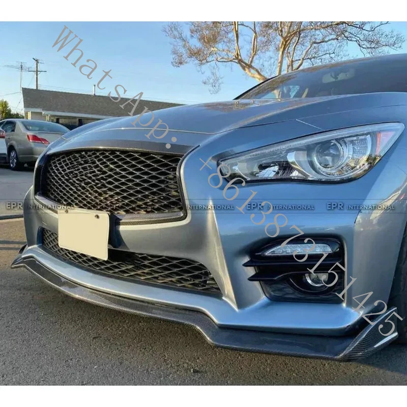 Suitable Q50 V37 Carbon Fiber Front Grille Cover
Suitable Q50 V37 Carbon Fiber Front Grille Cover