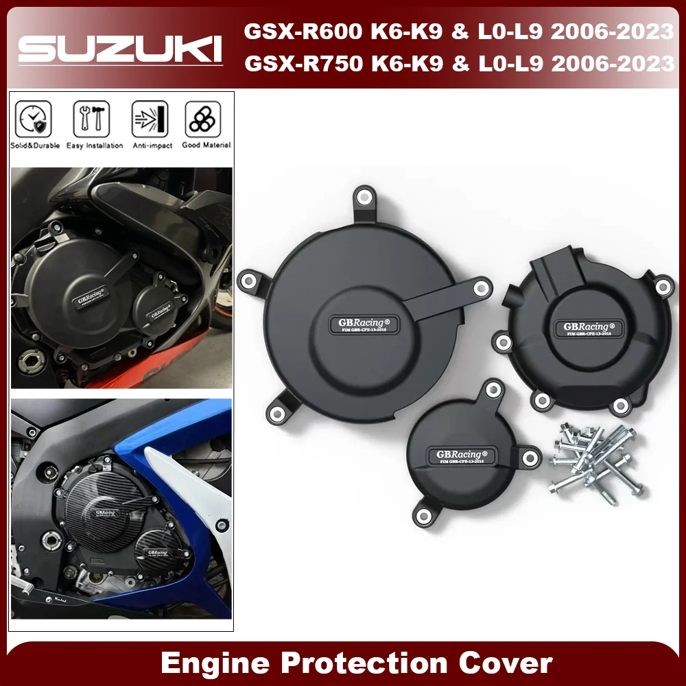 GBRacing Engine Cover GSXR600 GSXR750 2006-2023 K6 K7 K8 K9 L0-L9 For SUZUKI Motorcycle Alternator Clutch Protection Cover Parts
GBRacing Engine Cover GSXR600 GSXR750 2006-2023 K6 K7 K8 K9 L0-L9 For SUZUKI Motorcycle Alternator Clutch Protection Cover Parts