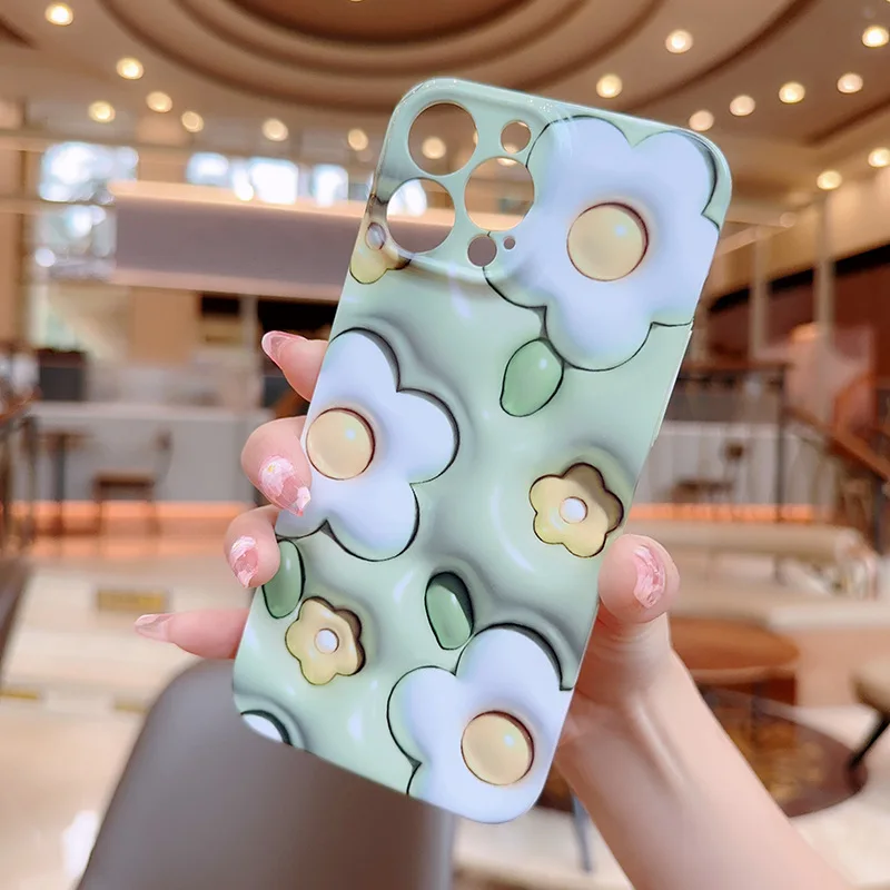 New style 3D green background with white flowers, suitable for iPhone 15 Pro Max, full cover phone case, high-end feel.
New style 3D green background with white flowers, suitable for iPhone 15 Pro Max, full cover phone case, high-end feel.