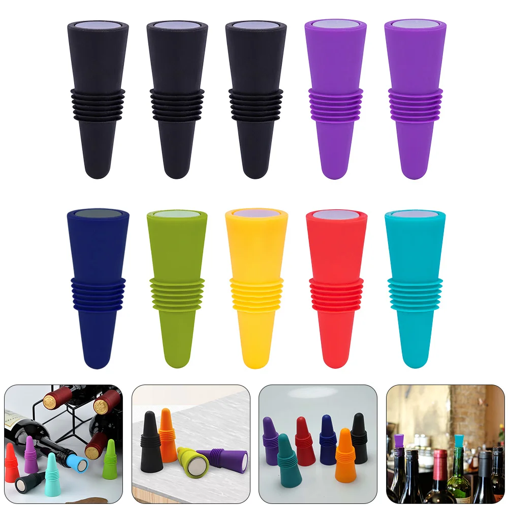 10 Pcs Dog Label Stopper Bottle Plug Stoppers Multifunction Cap Sealer Beverage Cork Travel
10 Pcs Dog Label Stopper Bottle Plug Stoppers Multifunction Cap Sealer Beverage Cork Travel