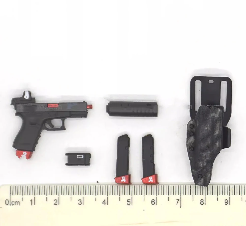 1/6 EASY&SIMPLE ES SDS13R Soldier Death ZERT One Ticket Way The Secondary Weapons G19 Clips Holster PVC Material For 12" Figure
1/6 EASY&SIMPLE ES SDS13R Soldier Death ZERT One Ticket Way The Secondary Weapons G19 Clips Holster PVC Material For 12" Figure