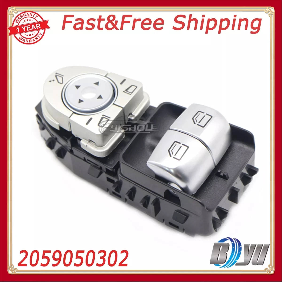 Car Power Window Switch Control Master Switches Fits For Mercedes-Benz Vito W447 2014-2021 2059050302
Car Power Window Switch Control Master Switches Fits For Mercedes-Benz Vito W447 2014-2021 2059050302