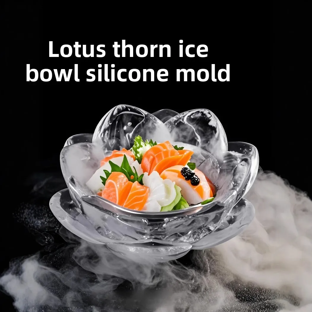 Lotus Sashimi Ice Bowl Silicone Mold - DIY Japanese Cuisine 3D Food Grade Ice Cube & Sashimi Bowl Mold
Lotus Sashimi Ice Bowl Silicone Mold - DIY Japanese Cuisine 3D Food Grade Ice Cube & Sashimi Bowl Mold