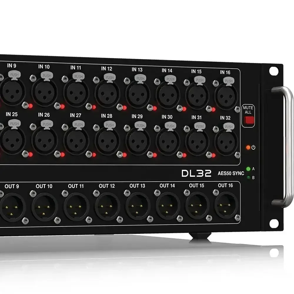 Midas DL32 Stagebox Use With Midas M32 Live Digital Mixer 32 Inputs 16 Outputs for Pa Sound System Stage Music Equipment
Midas DL32 Stagebox Use With Midas M32 Live Digital Mixer 32 Inputs 16 Outputs for Pa Sound System Stage Music Equipment