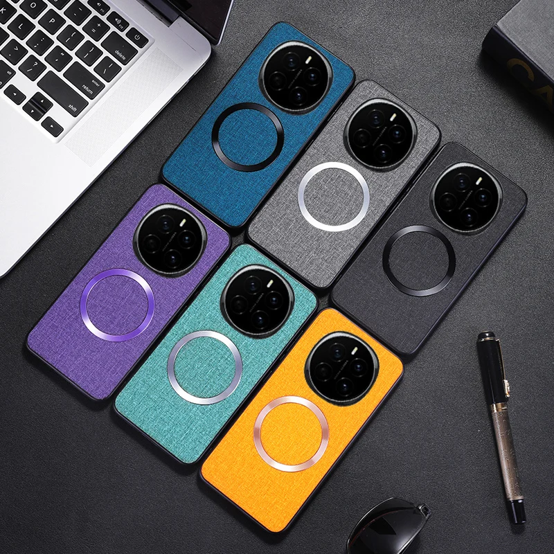 Fabric Magsafe Case for Huawei Honor Magic7 Pro 5G Wireless Charging Silicone Hard Phone Cover HonorMagic7Pro PTP-AN10 PTP-AN00
Fabric Magsafe Case for Huawei Honor Magic7 Pro 5G Wireless Charging Silicone Hard Phone Cover HonorMagic7Pro PTP-AN10 PTP-AN00