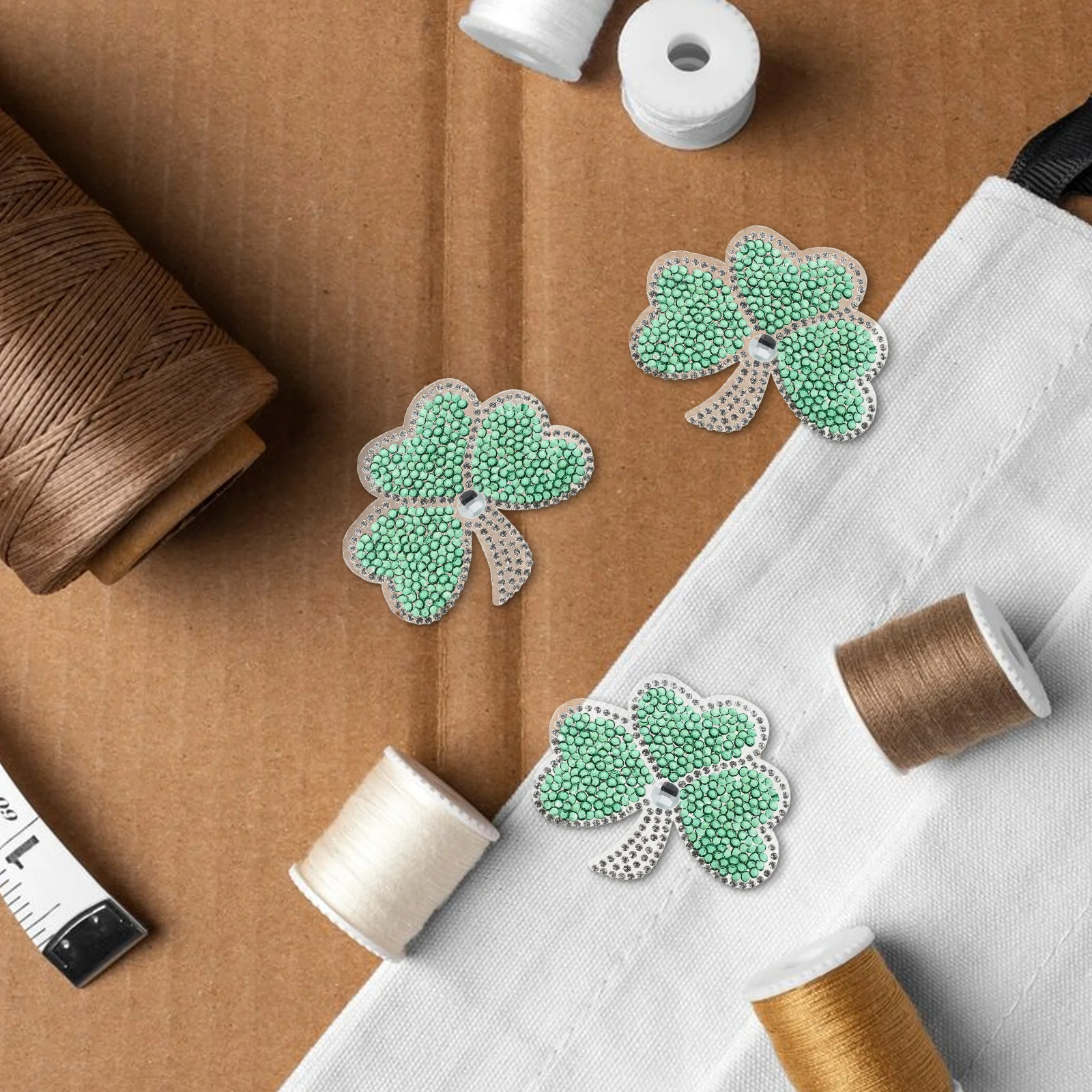 5pcs Patch Lucky Leaf Appliques Iron-on Embroidered Accessories Hair Styling Dark Green Acrylic Sew-on Patches Jean
5pcs Patch Lucky Leaf Appliques Iron-on Embroidered Accessories Hair Styling Dark Green Acrylic Sew-on Patches Jean