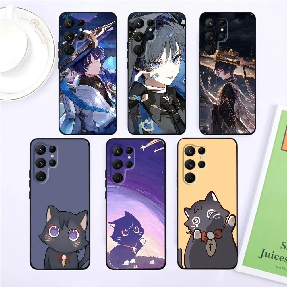 Scaramouche Genshin Impact Phone Case For SamsungS24,S23,S22,S21,Ultra Pro S10,S30Plus,S9,20lite Black Cover
Scaramouche Genshin Impact Phone Case For SamsungS24,S23,S22,S21,Ultra Pro S10,S30Plus,S9,20lite Black Cover