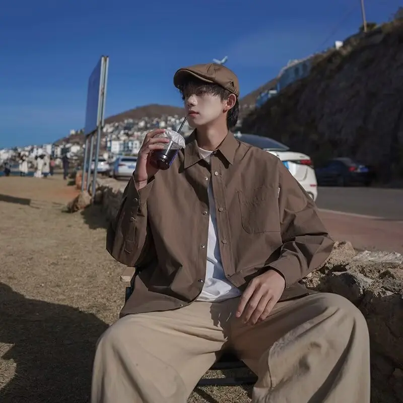 Летняя мужская верхняя одежда Long Sve Work irt большого размера 250, повседневная верхняя одежда Sle Sun irt, без глажки
Летняя мужская верхняя одежда Long Sve Work irt большого размера 250, повседневная верхняя одежда Sle Sun irt, без глажки