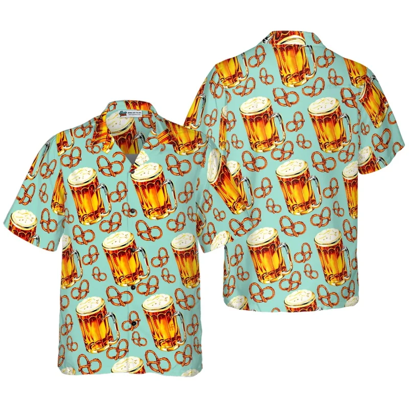 Novelty Retro Beer Themed Hawaiian Shirt For Men Short Sleeve Casual Button Up Sufring Shirts Craft Beer Pattern Aloha Shirt
Novelty Retro Beer Themed Hawaiian Shirt For Men Short Sleeve Casual Button Up Sufring Shirts Craft Beer Pattern Aloha Shirt