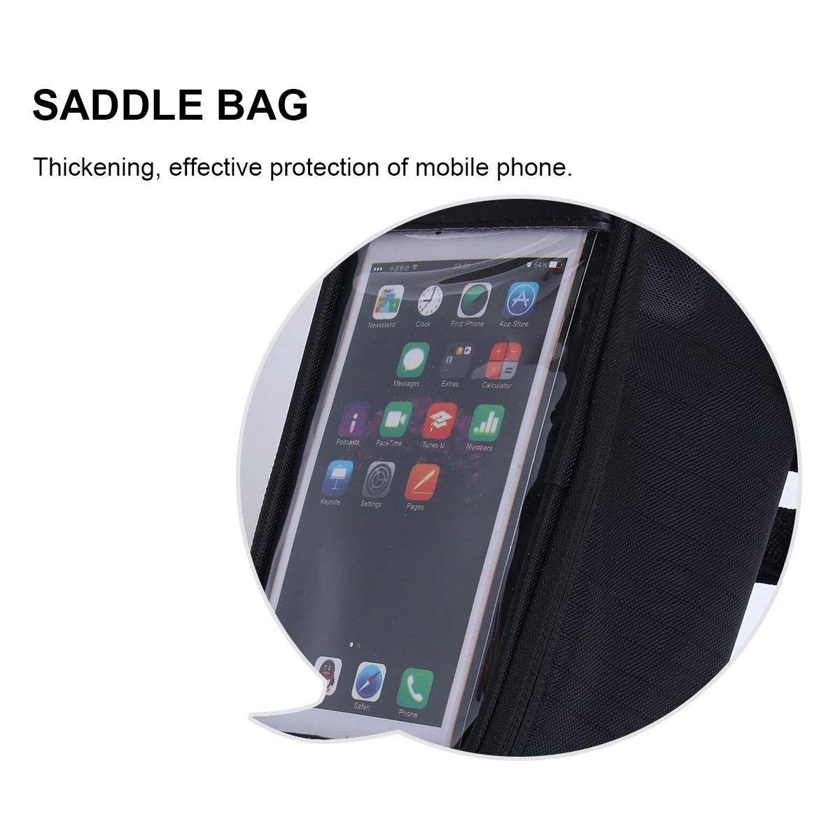 4 8 Cycling Front Tube Frame Pouch Saddle Bag Headphone Hole Audio Line U Shaped Zipper Slip Bike
4 8 Cycling Front Tube Frame Pouch Saddle Bag Headphone Hole Audio Line U Shaped Zipper Slip Bike