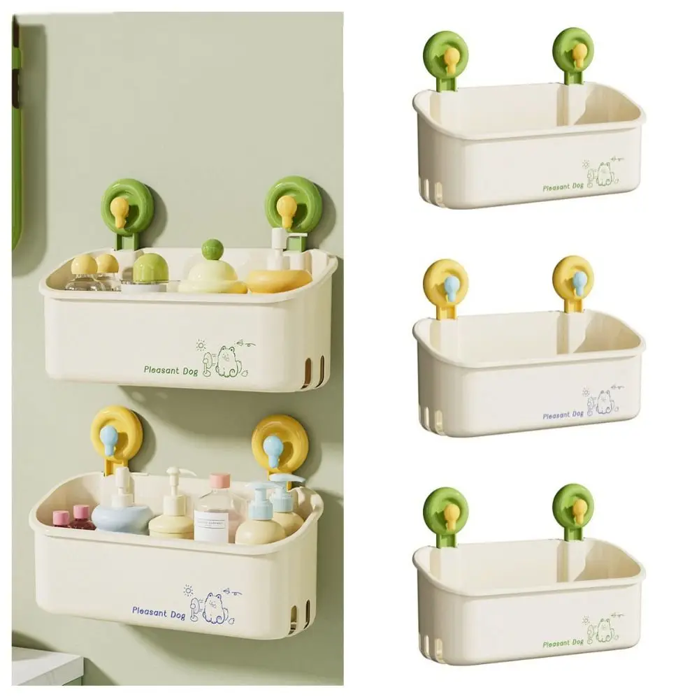 Large Capacity Suction Cup Storage Rack Space Saving with Drain Hole Bathroom Storage Shelf Wall Mounted Strong Load-Bearing
Large Capacity Suction Cup Storage Rack Space Saving with Drain Hole Bathroom Storage Shelf Wall Mounted Strong Load-Bearing