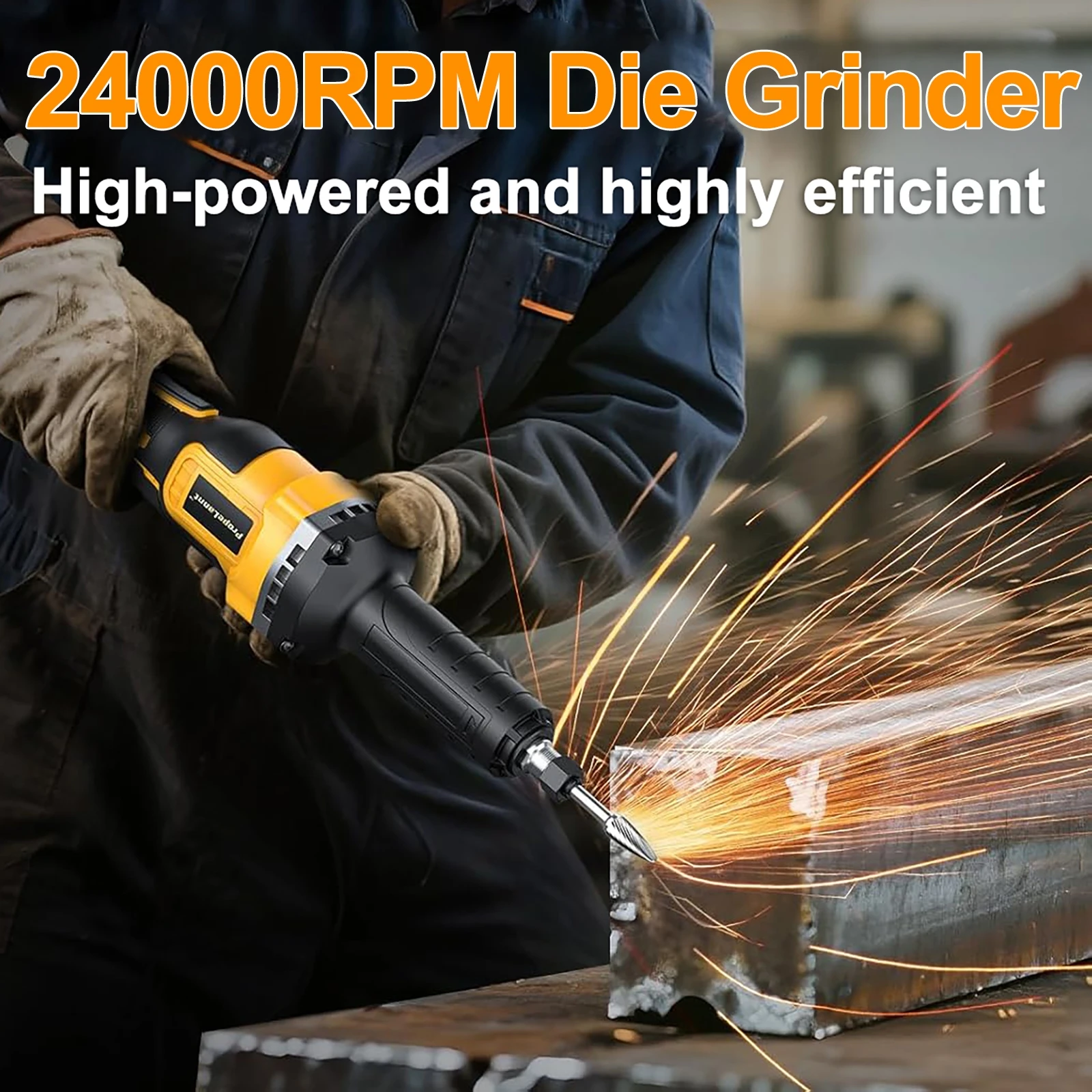 Brushless Die Grinder 25000RPM 4 Variable Speed Metal Grinding Polishing Deburring Die Grinder Tool for De Walt 20V Battery
Brushless Die Grinder 25000RPM 4 Variable Speed Metal Grinding Polishing Deburring Die Grinder Tool for De Walt 20V Battery