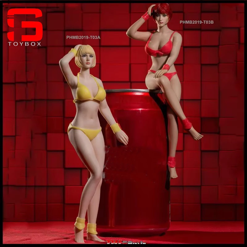 TBLeague 1/12 T03A T03B Female Seamless Body with Head Sculpt 6'' Pale Suntan Action Figure Doll Hobby Collection
TBLeague 1/12 T03A T03B Female Seamless Body with Head Sculpt 6'' Pale Suntan Action Figure Doll Hobby Collection