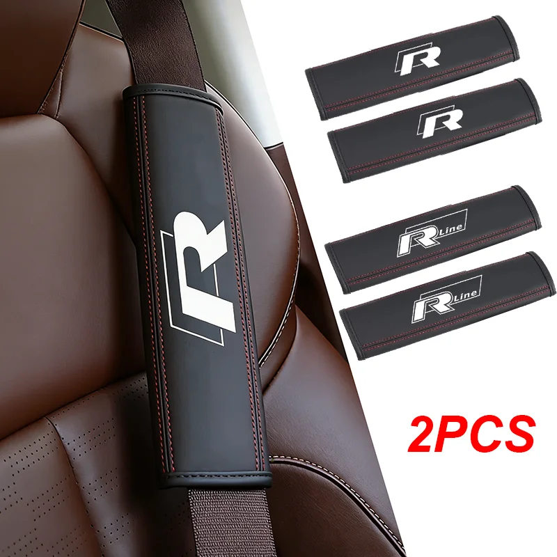 2Pcs Leather Car Seat Belt Covers Shoulder Protection Pads for Volkswagen VW R RLine Logo GOLF JETTA MK4 PASSAT Polo SR32 Lavida
2Pcs Leather Car Seat Belt Covers Shoulder Protection Pads for Volkswagen VW R RLine Logo GOLF JETTA MK4 PASSAT Polo SR32 Lavida
