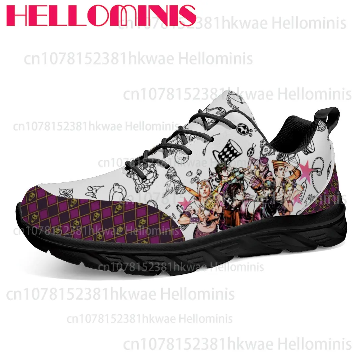 JoJo's Bizarre Adventure Girls Boys Teenager Men Women Wear-resistant Lightweight Non-slip Soft Sole Trendy Casual Sneakers Gift
JoJo's Bizarre Adventure Girls Boys Teenager Men Women Wear-resistant Lightweight Non-slip Soft Sole Trendy Casual Sneakers Gift