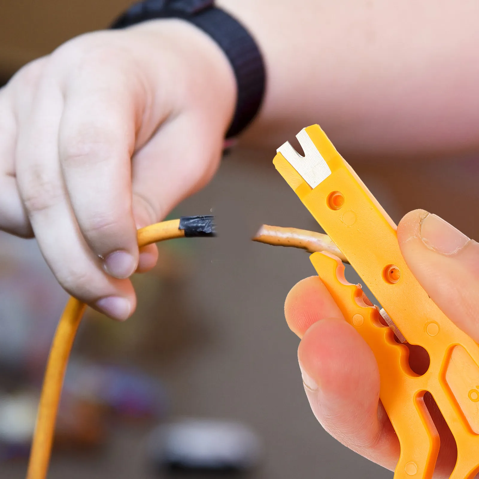 20Pcs Compact Mini Wire Stripper Portable Precision Gauge Wire Stripping Tool for Electricians Multifunctional Cable Stripping
20Pcs Compact Mini Wire Stripper Portable Precision Gauge Wire Stripping Tool for Electricians Multifunctional Cable Stripping