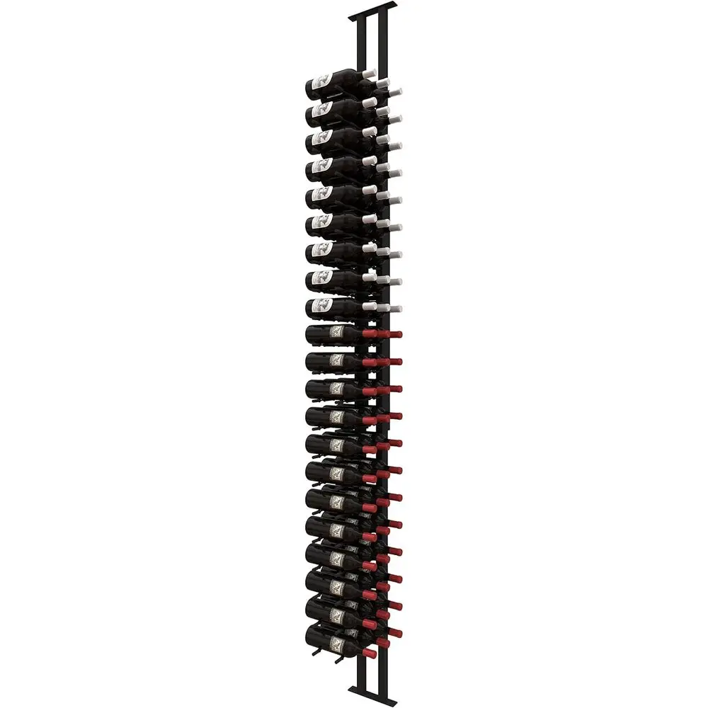 Floor-to-Ceiling Triple Deep Wine Rack - Holds 63 Bottles, Ideal for Metal Wine Storage, Home Bars, Kitchens, and Dining Rooms
Floor-to-Ceiling Triple Deep Wine Rack - Holds 63 Bottles, Ideal for Metal Wine Storage, Home Bars, Kitchens, and Dining Rooms
